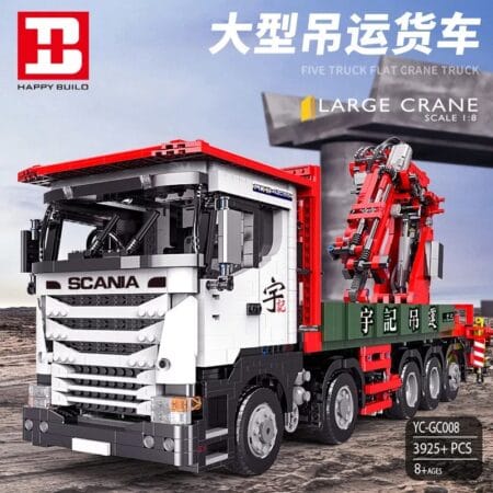 HAPPY BUILD GC008 - Scania Crane Lorry