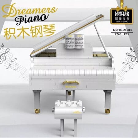 HAPPY BUILD YC21003 - White Piano