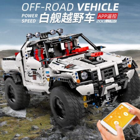 MOULD KING 18005 - Silver Flagship Off-Road
