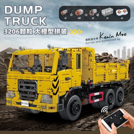 MOULD KING 17012 - Three Way Dump Truck