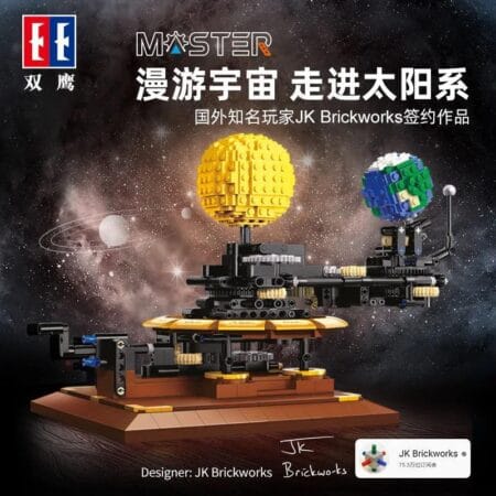 Cada 71004 - Earth, Moon and Sun Orrery