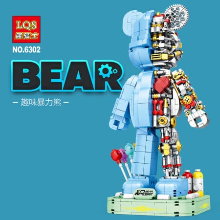 LanQiShi 6302 - Mechanic Cyborg Bear