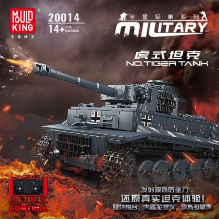 MOULD KING 20014S - Tiger Tank