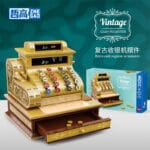 QunLong 00387 - Vintage Cash Register(Mini Block)