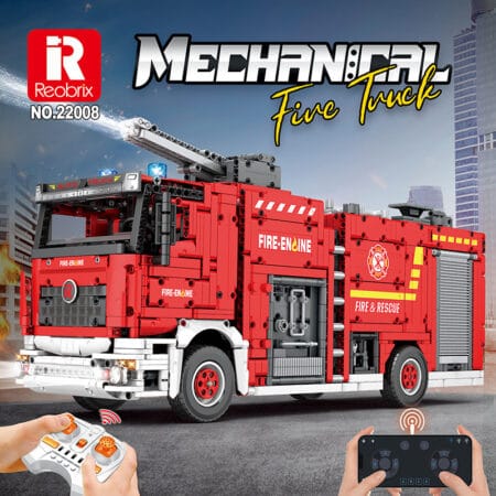 ReoBrix 22008 - Fire Ladder Truck