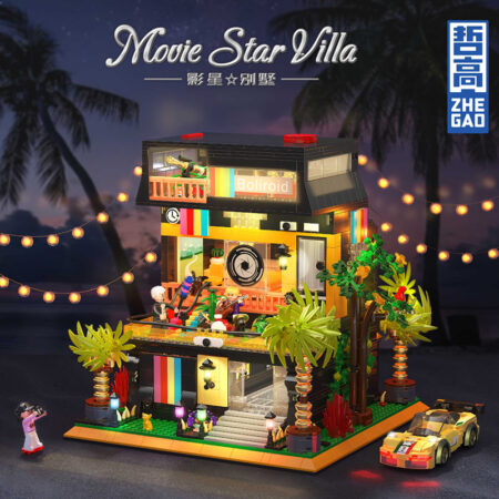 QunLong DZ6019 - Movie Star Villa(Mini Block)