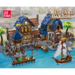 JieStar 89152 - Medieval Harbor