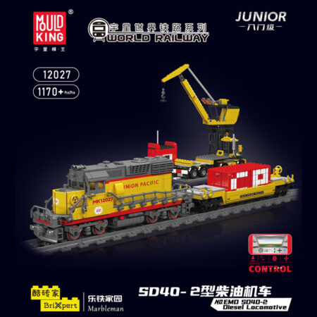 MOULD KING 12027S – EMD SD40-2 Diesel Locomotive