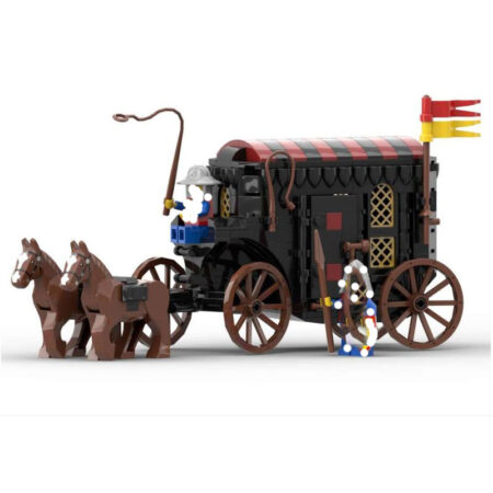 MOC 127645 - Lion Knights' Carriage