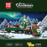 MOULD KING 12039 – ESU KG230 Diesel Locomotive Christmas Special Edition