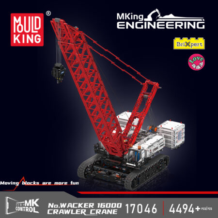 MOULD KING 17046 - Wacker 16000 Crawer Crane