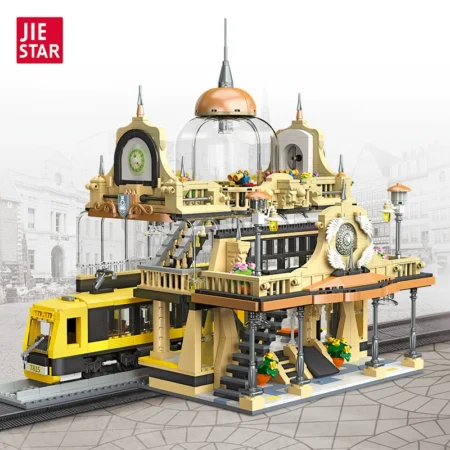 Jiestar 89136 - European Style Railway Station
