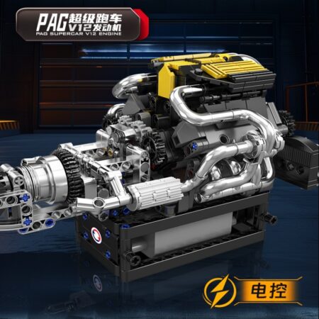 MOULD KING 10207 - PAG Supercar V12 Engine